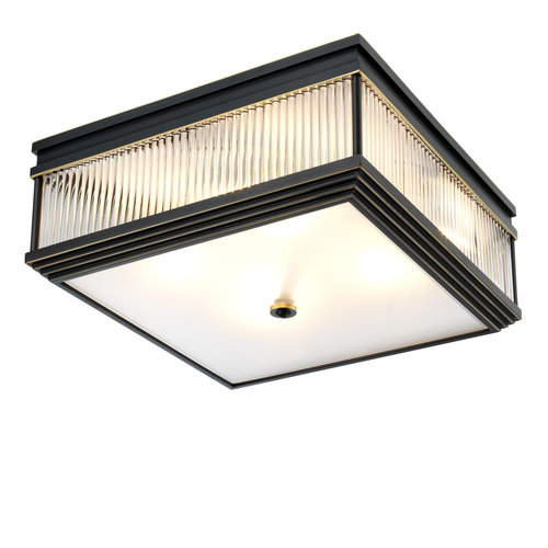 Eichholtz Ceiling Lamp Marly bronze highlight finish