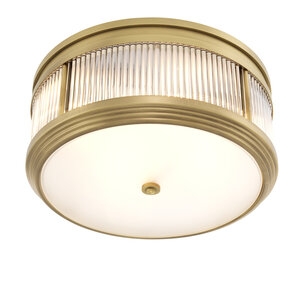 Eichholtz Ceiling Lamp Rousseau antique brass finish