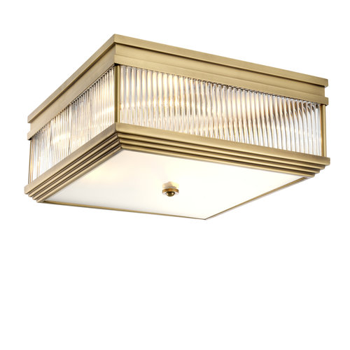 Eichholtz Ceiling Lamp Marly antique brass finish