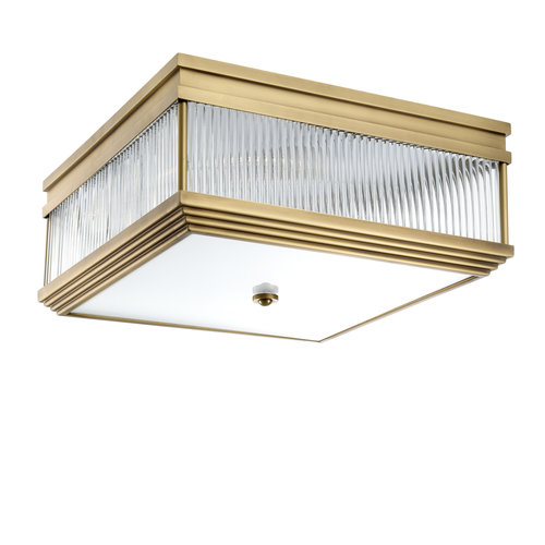 Eichholtz Ceiling Lamp Marly antique brass finish