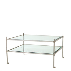 Eichholtz Coffee Table Aubrey silver plated