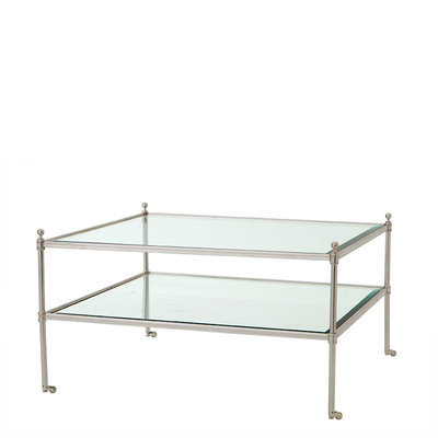 Coffee Table Aubrey silver plated