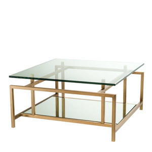 Eichholtz Coffee Table Superia brushed brass finish