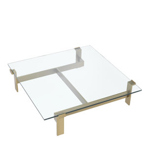 Eichholtz Coffee Table Maxim brushed brass finish