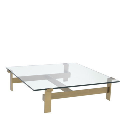 Eichholtz Coffee Table Maxim brushed brass finish