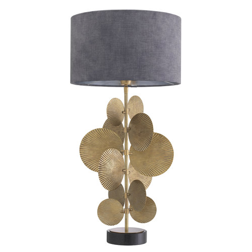 Eichholtz Table Lamp Mito vintage brass finish incl shade