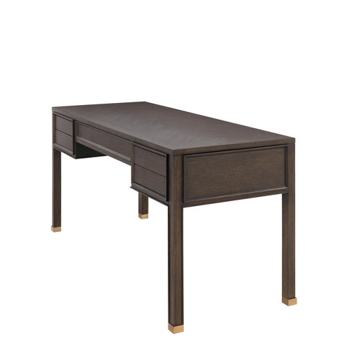 Eichholtz Desk Melchior brown oak veneer