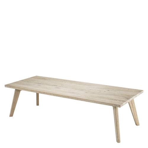 Eichholtz Dining Table Biot 280 x 110 cm bleached oak