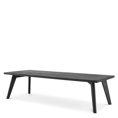 Dining Table Biot 280 x 110 cm black oak