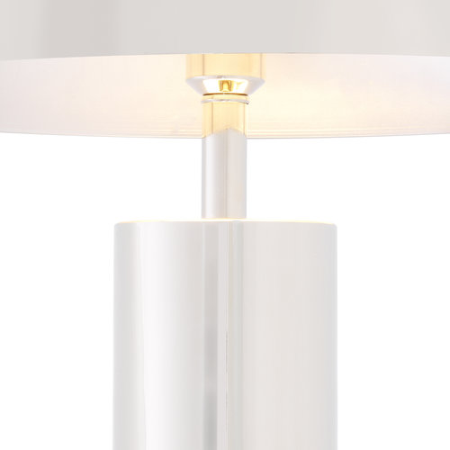 Eichholtz Table Lamp Flair nickel finish incl shade