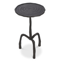 Side Table Kubu S bronze finish