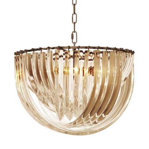 Eichholtz Chandelier Murano champagne ø 50 x H. 33 cm