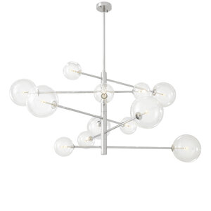 Eichholtz Chandelier Argento L nickel finish