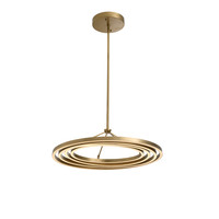 Chandelier Cassini antique brass finish