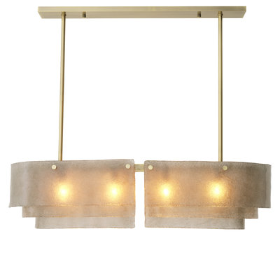 Chandelier Joy of Light light brushed brass finish