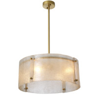 Chandelier Chiara antique brass finish