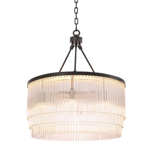 Eichholtz Chandelier Hector S bronze highlight finish