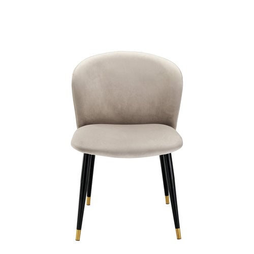 Eichholtz Dining Chair Volante roche beige velvet