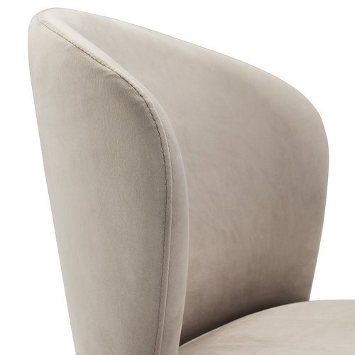 Eichholtz Dining Chair Volante roche beige velvet