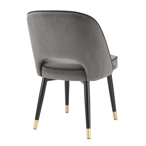 Eichholtz Dining Chair Cliff savona grey velvet set of 2