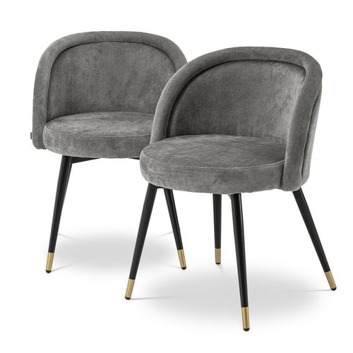 Eichholtz Dining Chair Chloé clarck grey set of 2