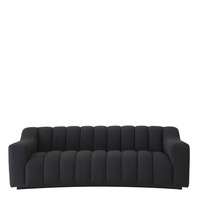 Sofa Kelly S Bouclé black