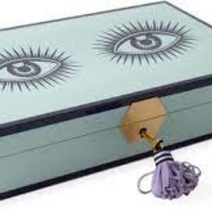 Jonathan Adler LE WINK LACQUER JEWELRY BOX Jonathan Adler LE WINK LACQUER JEWELRY BOX