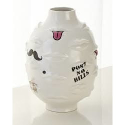 Jonathan Adler GALA ROUND VASE - GRAFFITI Jonathan Adler GALA ROUND VASE - GRAFFITI