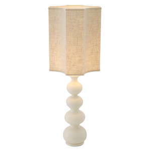 Eichholtz Table Lamp Mabel Crackled white ceramic