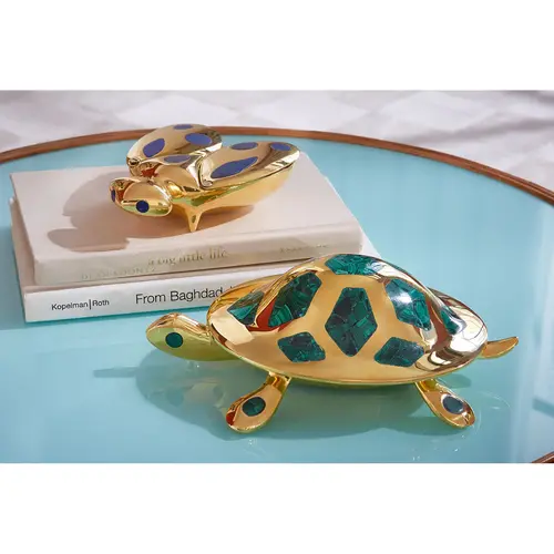 Jonathan Adler Brass Turtle Box