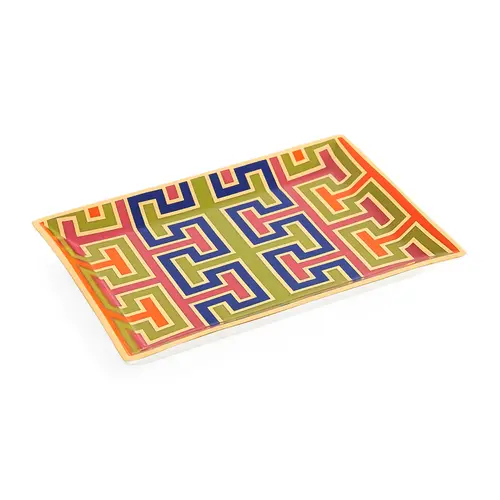 Jonathan Adler MADRID RECTANGULAR TRAY - MULTI