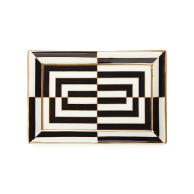 Op Art Rectangle Tray