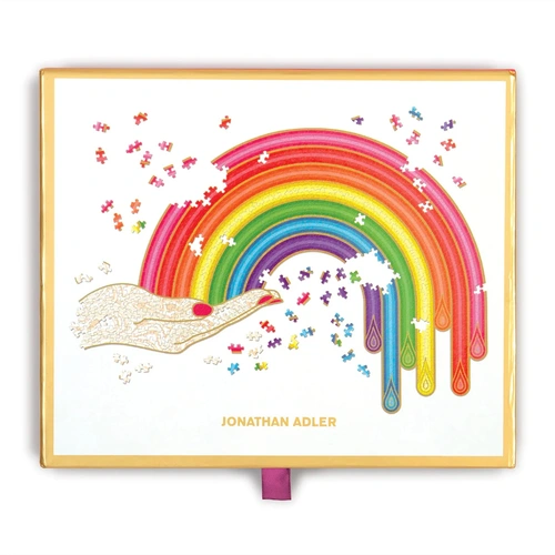 Jonathan Adler Rainbow Hand Shaped Puzzle