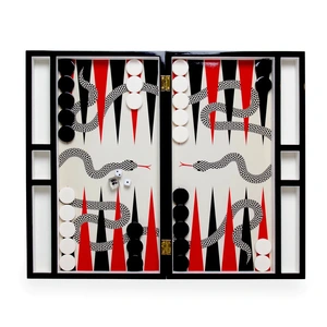 Jonathan Adler Eden Backgammon Set Ivory