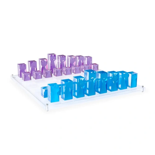 Jonathan Adler Acrylic Chess Set