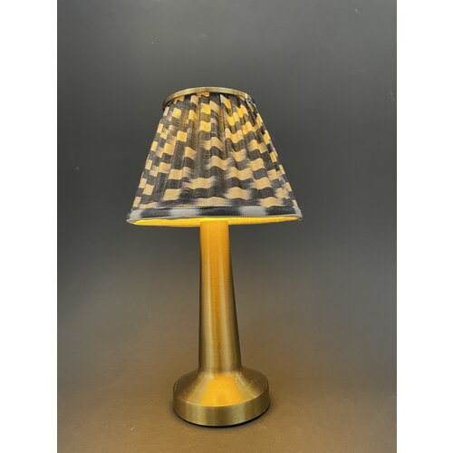 HOF House of Furniture Table lamp | Wireless | Ikat | Black/White