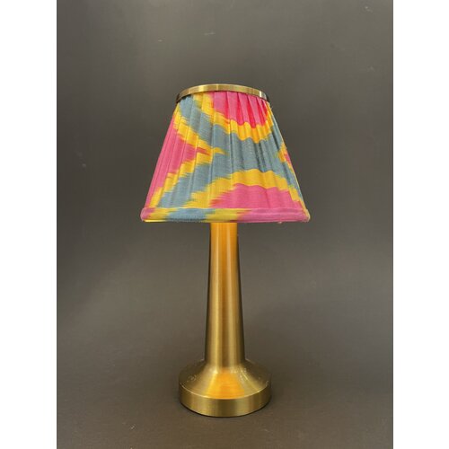 HOF House of Furniture Table lamp | Wireless | Ikat | Pink/Yellow/Blue