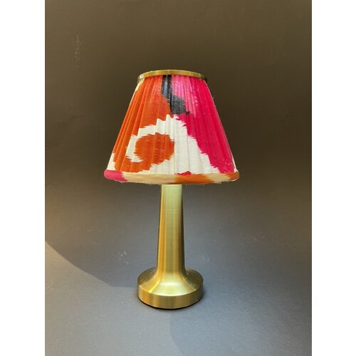 HOF House of Furniture Table lamp | Wireless | Ikat | Orange, pink, black, white, red HOF House of Furniture Table lamp | Wireless | Ikat | Orange, pink, black, white, red