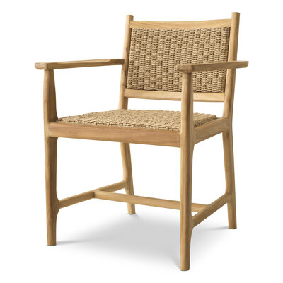 Outdoor Dining Chair Pivetti with arm