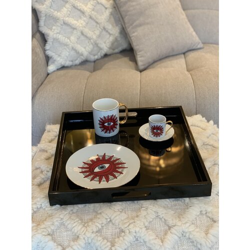 HOF House of Furniture Eye dessertbord set of 6