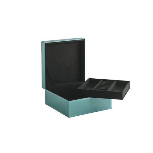 Miroir, glass box, M, turquoise Miroir, glass box, M, turquoise