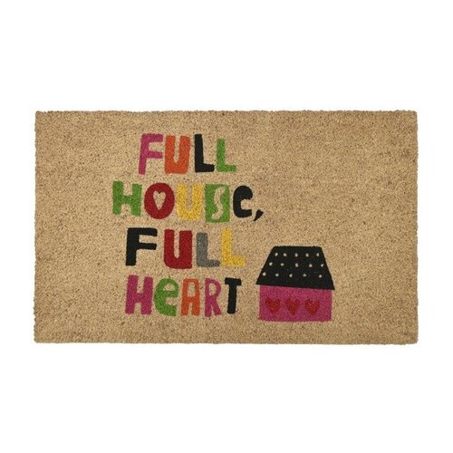 doormat, full house, full heart, nature doormat, full house, full heart, nature