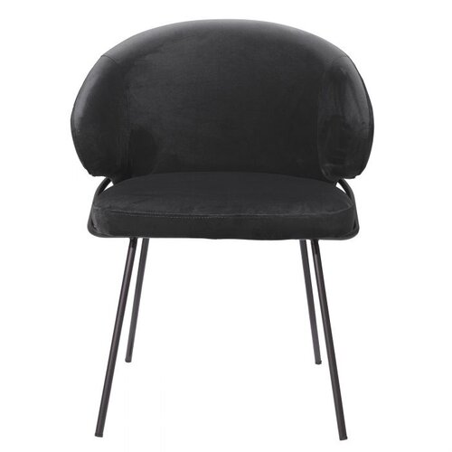 Eichholtz Dining Chair Kinley roche black velvet