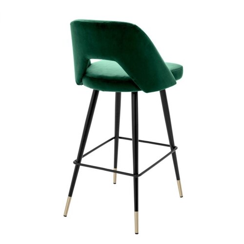 Eichholtz Bar Stool Avorio roche green velvet