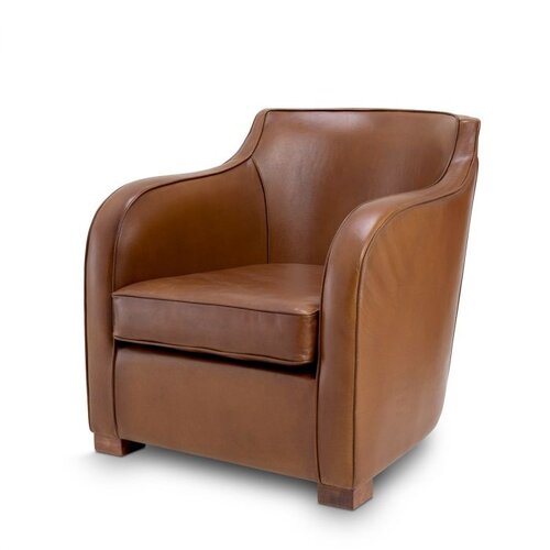 Eichholtz Club Chair Berkshire tobacco leather