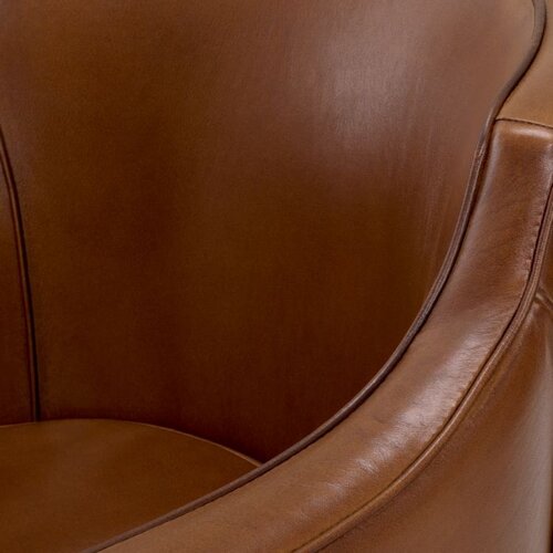 Eichholtz Club Chair Berkshire tobacco leather