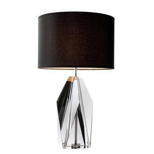 Eichholtz Table Lamp Setai smoke crystal glass incl shade