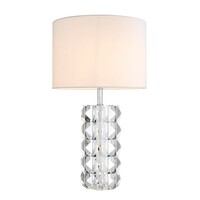 Table Lamp Mistero crystal glass incl shade