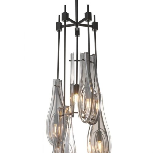 Eichholtz Chandelier Bellano L bronze highlight finish