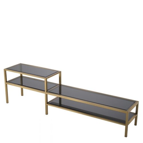 Eichholtz TV Cabinet Duo brushed brass finish